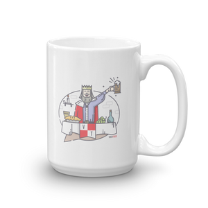 Royal Cheer | White Glossy Mug