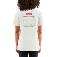 Load image into Gallery viewer, Rescind | Rescue Cinderella - Short-Sleeve Unisex T-Shirt (Women)