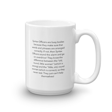 Load image into Gallery viewer, Syntax Officer | White Glossy Mug