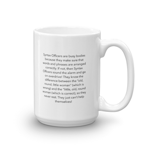 Syntax Officer | White Glossy Mug