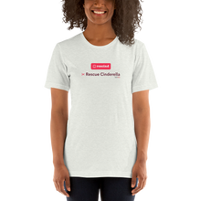 Load image into Gallery viewer, Rescind | Rescue Cinderella - Short-Sleeve Unisex T-Shirt (Women)