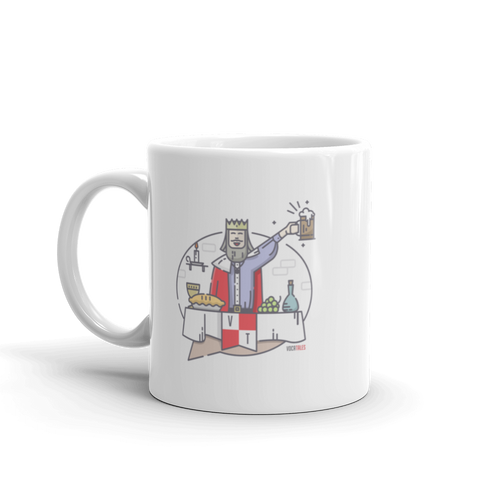Royal Cheer | White Glossy Mug