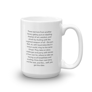 StarWords Jedi | White Glossy Mug