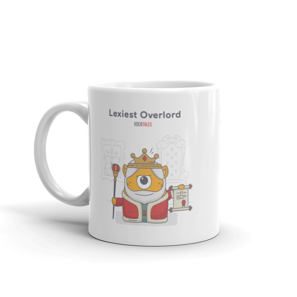Lexiest Overlord | White Glossy Mug