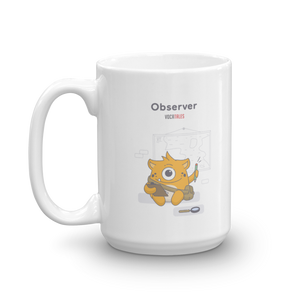 Observer | White Glossy Mug