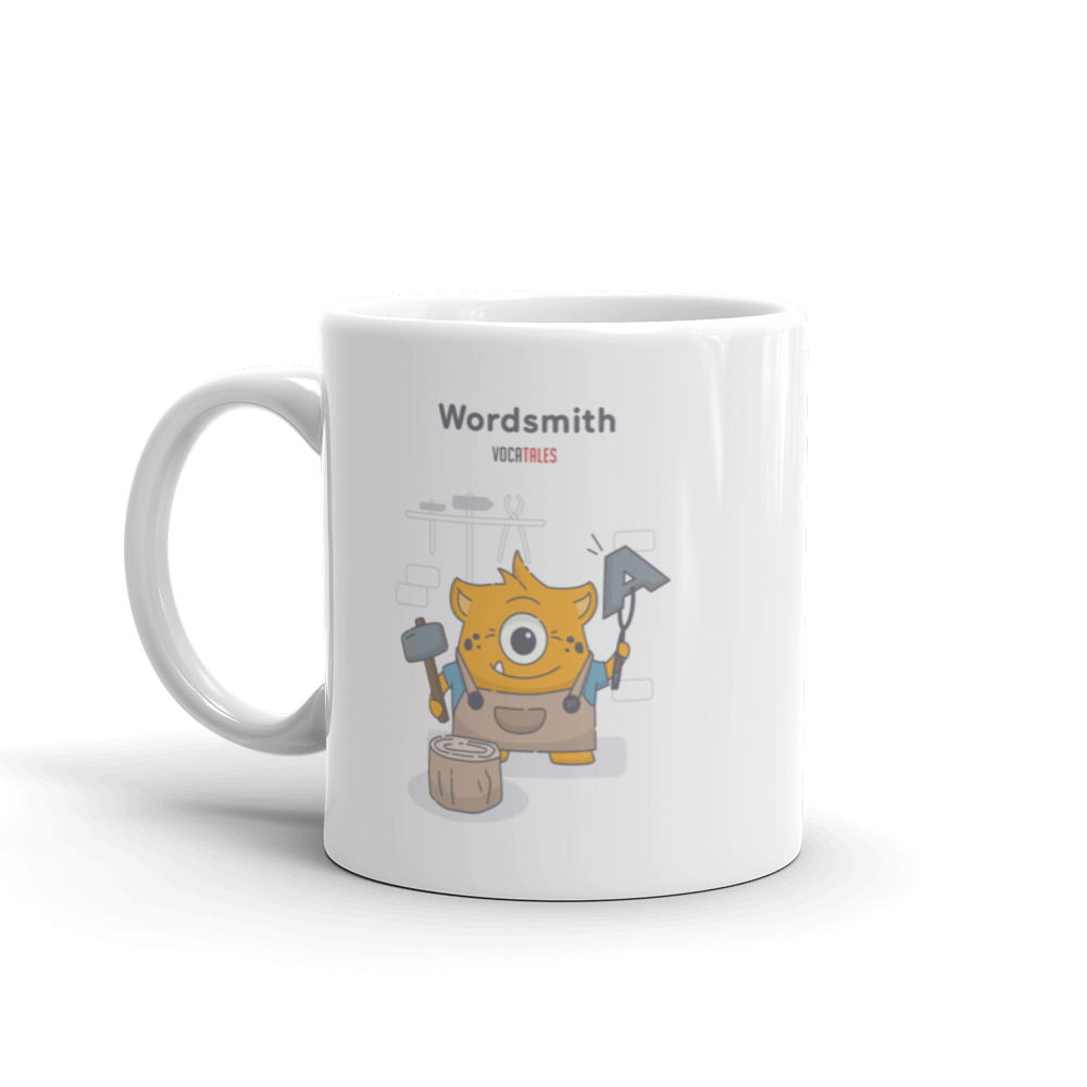 Wordsmith | White Glossy Mug