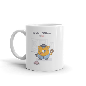 Syntax Officer | White Glossy Mug