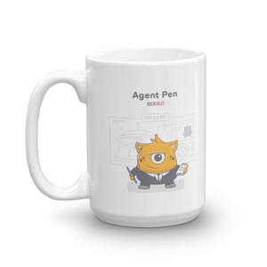 Agent Pen | White Glossy Mug