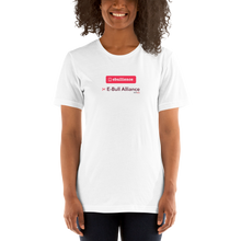 Load image into Gallery viewer, Ebullience | E-Bull Alliance - Short-Sleeve Unisex T-Shirt (Women)