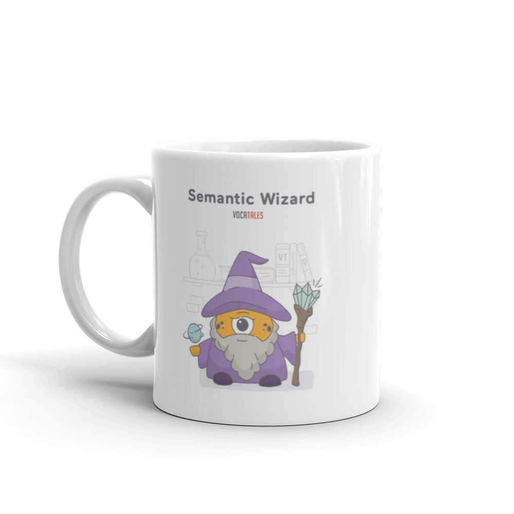 Semantic Wizard | White Glossy Mug