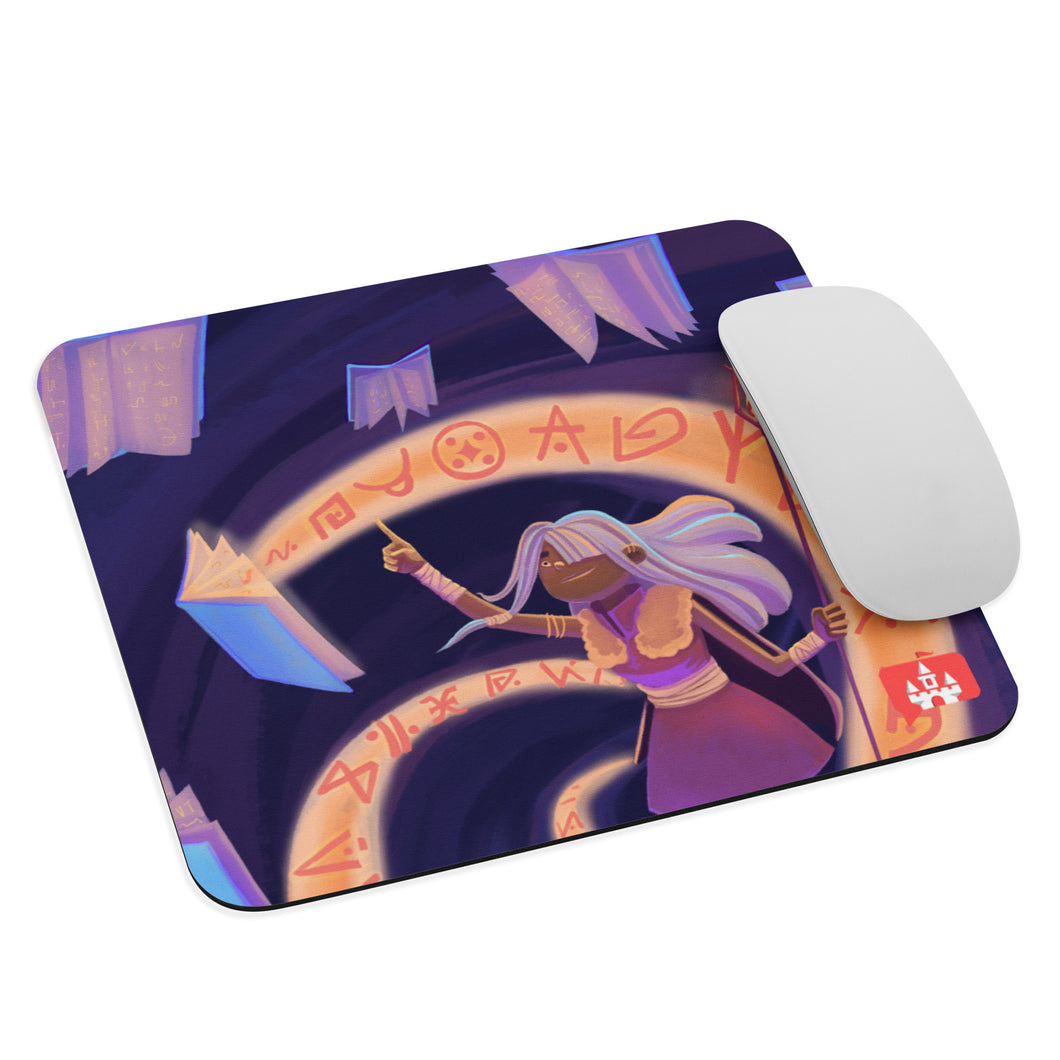 Symbol Minded Mouse Pad