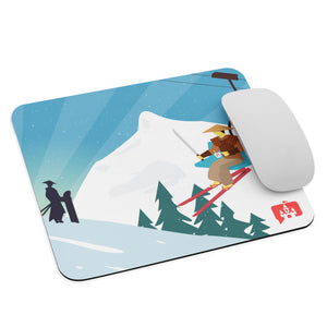 Ski Samurai Mouse Pad