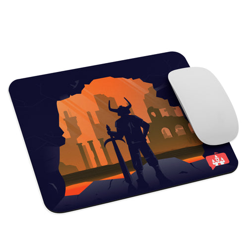 Volcano Visitor Mouse Pad