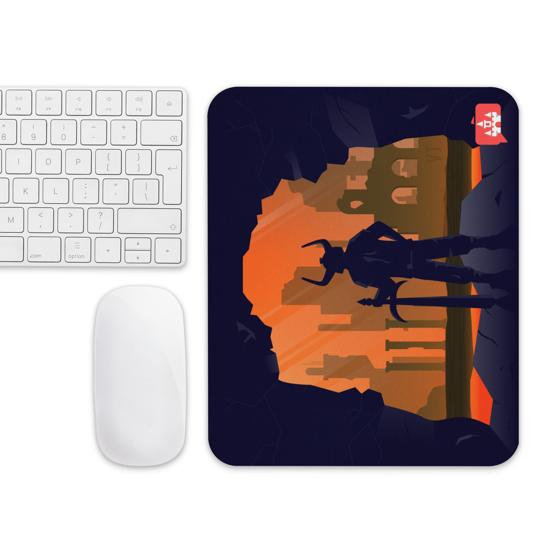 Volcano Visitor - Mouse Pad