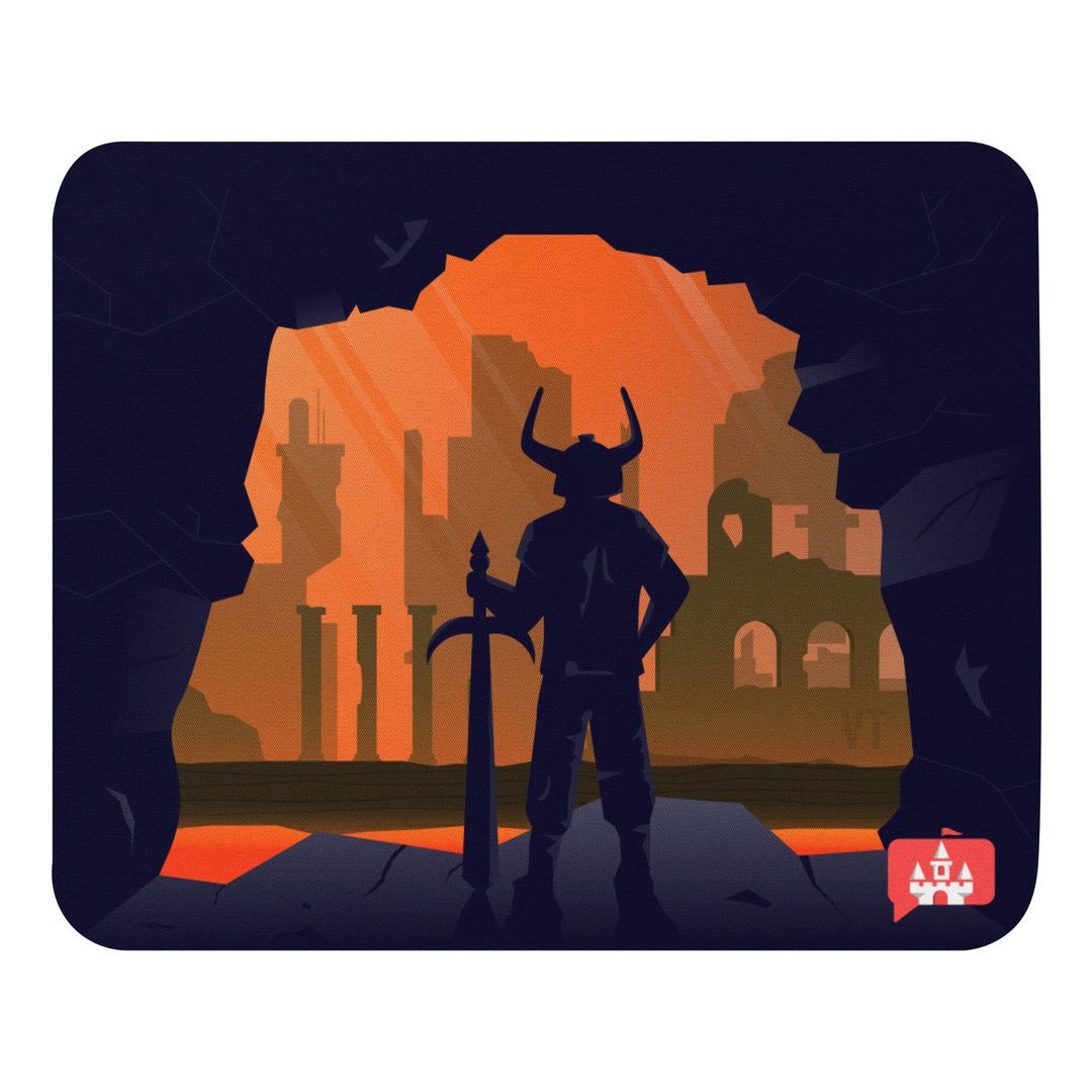 Volcano Visitor - Mouse Pad