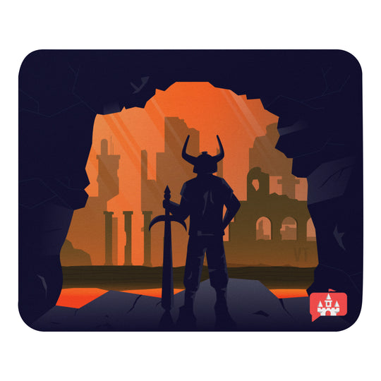 Volcano Visitor - Mouse Pad