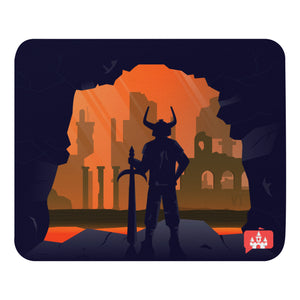 Volcano Visitor Mouse Pad