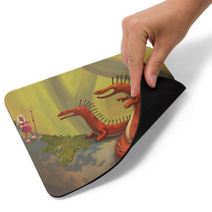 Tail Tangle Mouse Pad