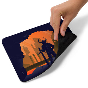 Volcano Visitor Mouse Pad