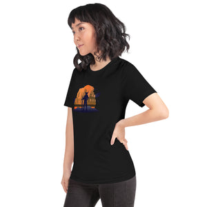 Volcano Visitor - Womens T-Shirt