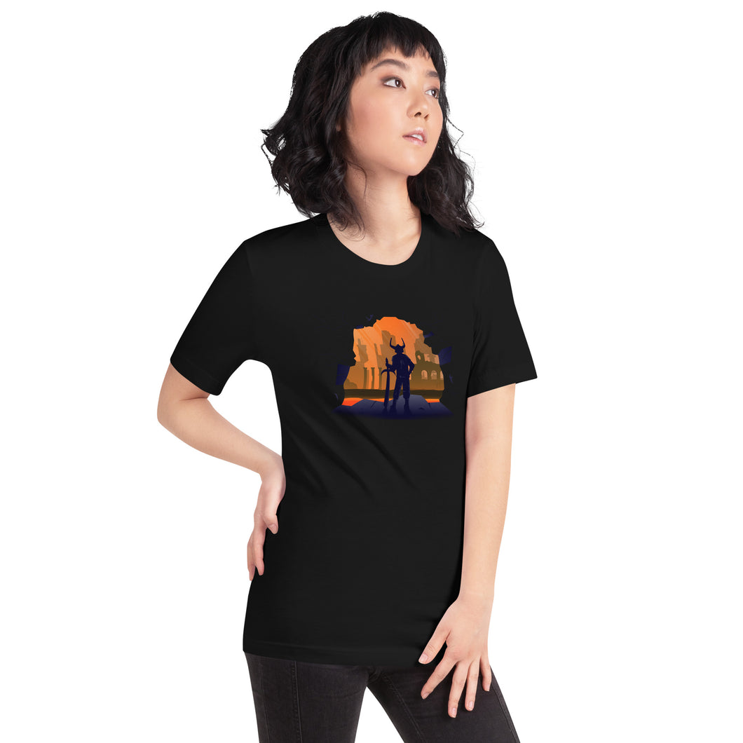 Volcano Visitor - Womens T-Shirt