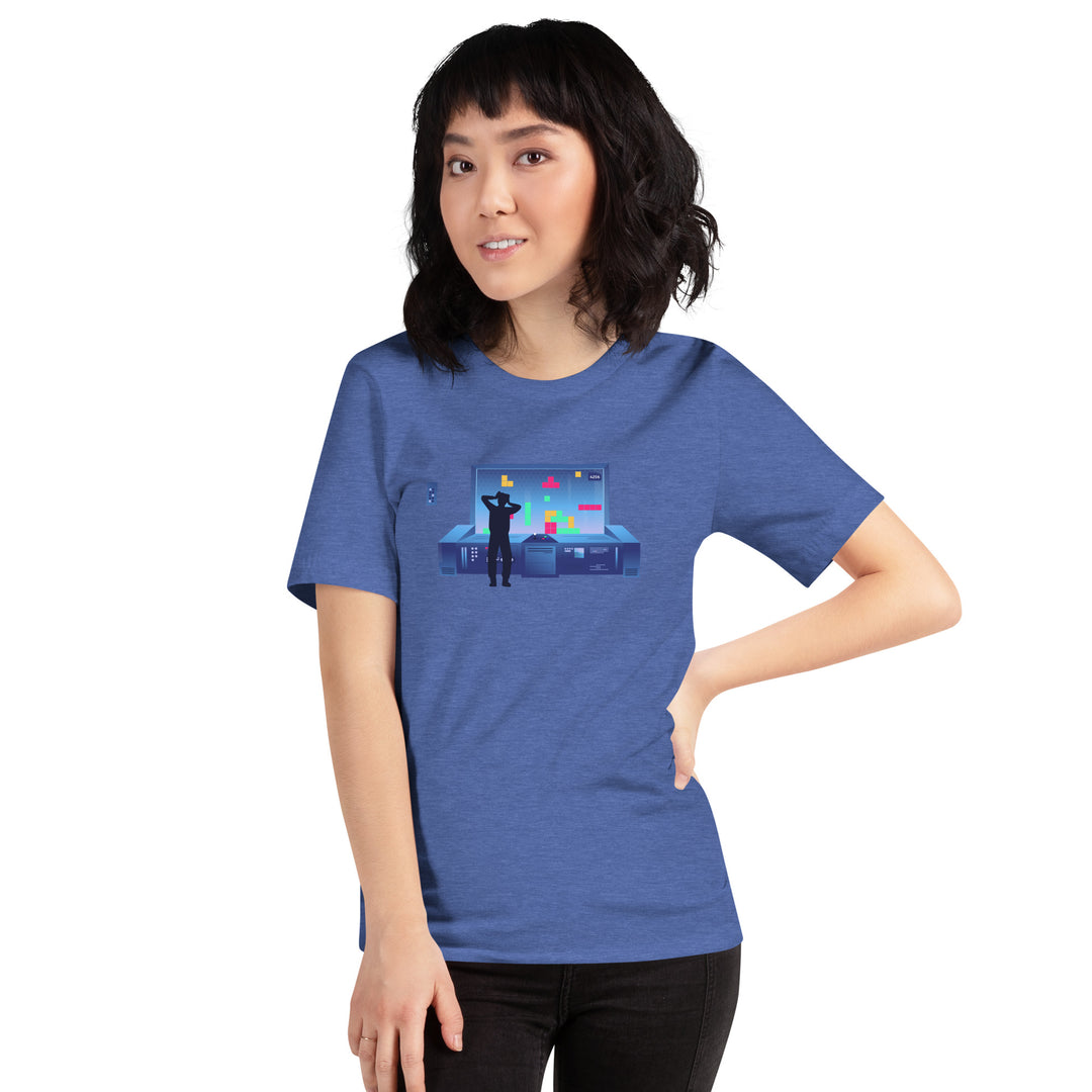 Tetris Trouble - Womens T-Shirt