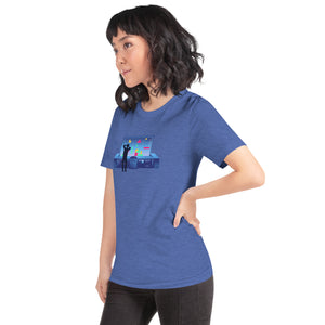 Tetris Trouble - Womens T-Shirt