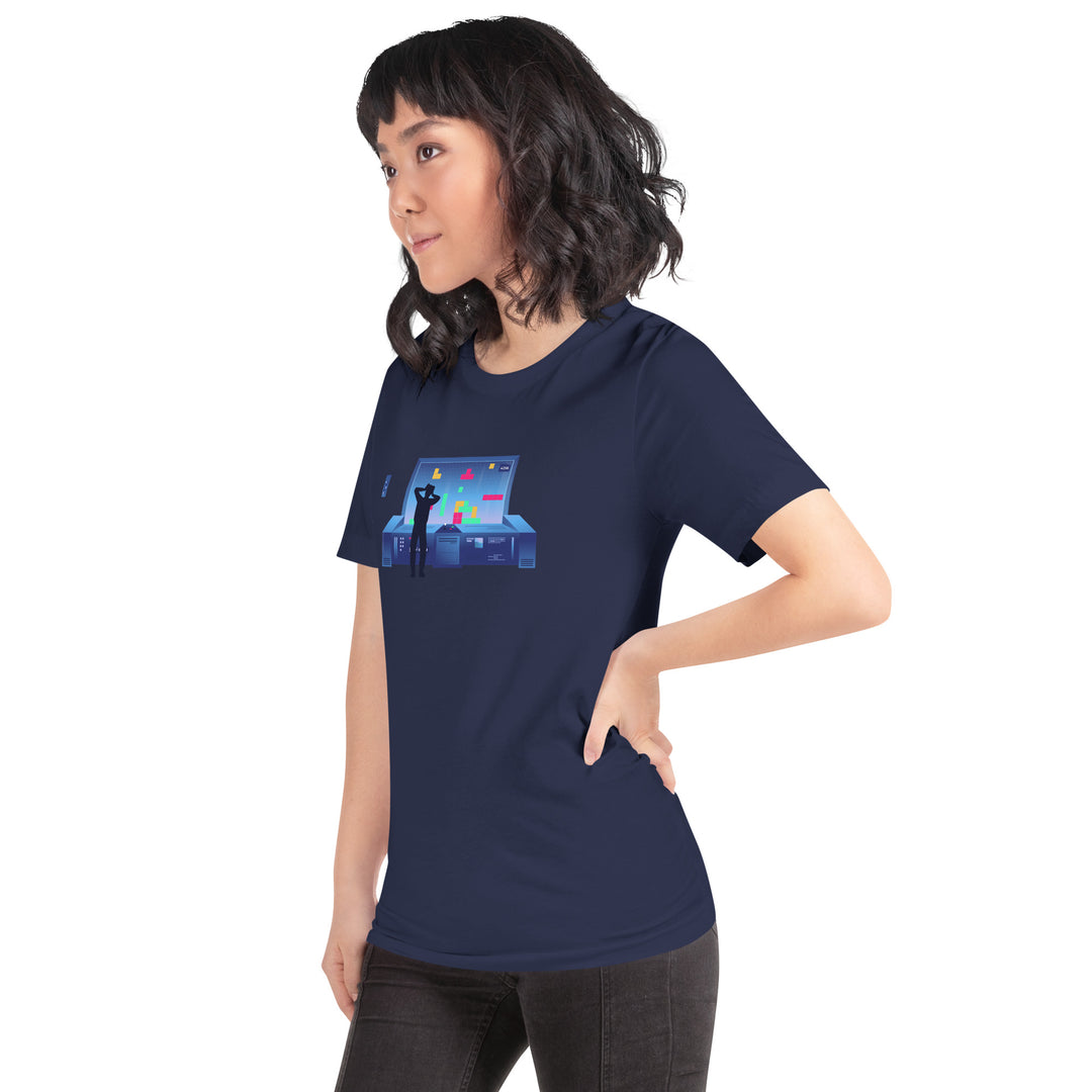 Tetris Trouble - Womens T-Shirt