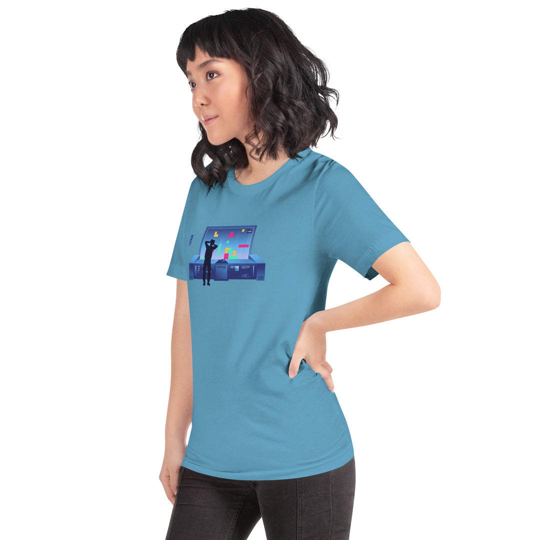 Tetris Trouble - Womens T-Shirt