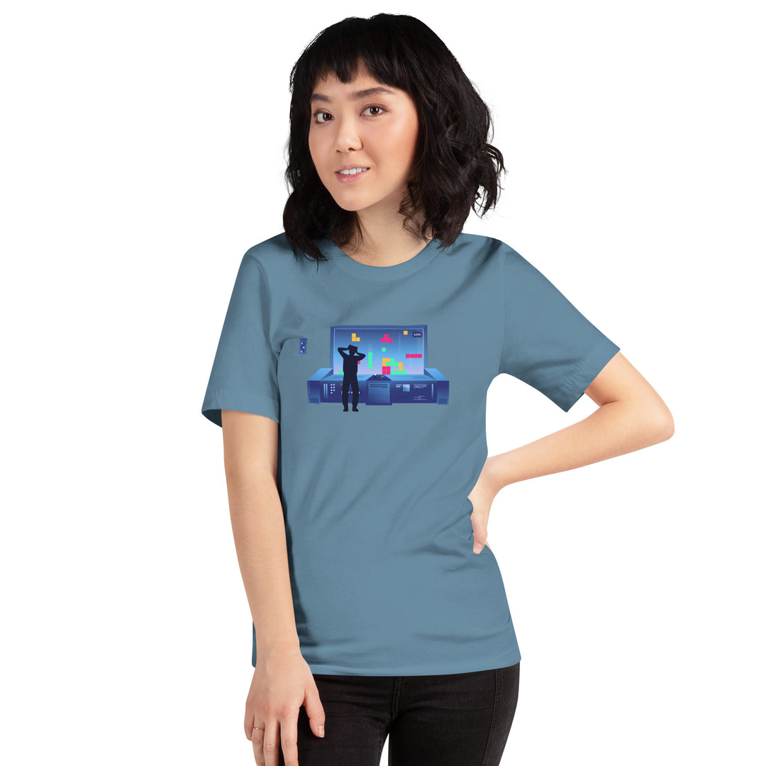 Tetris Trouble - Womens T-Shirt