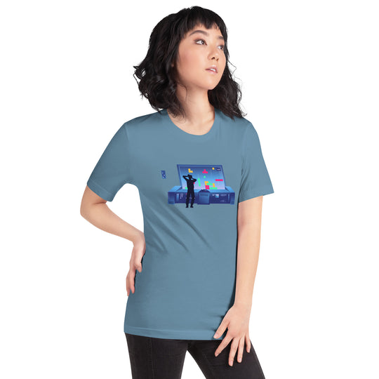 Tetris Trouble - Womens T-Shirt