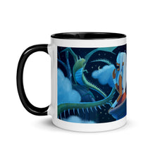 Load image into Gallery viewer, Myra Mythmaker &amp; Tail Scale -- Mug with Color Inside