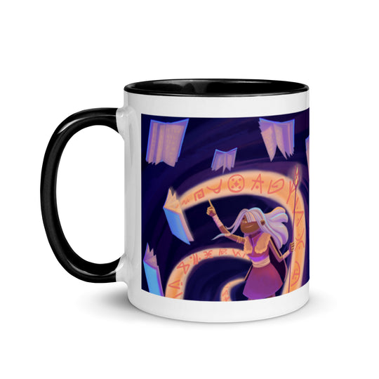 Myra Mythmaker & Symbol Minded - Mug With Color Inside