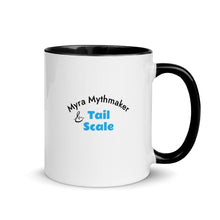 Load image into Gallery viewer, Myra Mythmaker &amp; Tail Scale -- Mug with Color Inside