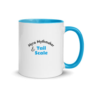 Myra Mythmaker & Tail Scale -- Mug with Color Inside