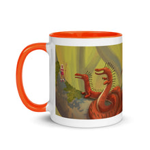 Load image into Gallery viewer, Myra Mythmaker &amp; Tail Tangle -- Mug With Color Inside
