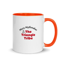 Load image into Gallery viewer, Myra Mythmaker &amp; The Triangle Tribe -- Mug With Color Inside