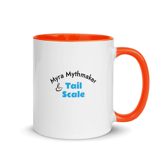 Myra Mythmaker & Tail Scale - Mug with Color Inside