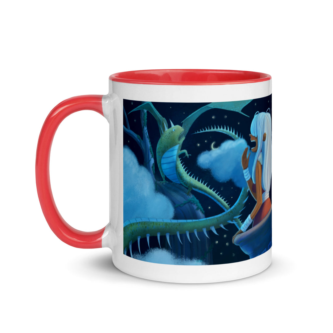 Myra Mythmaker & Tail Scale - Mug with Color Inside