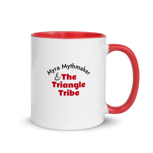 Myra Mythmaker & The Triangle Tribe -- Mug With Color Inside