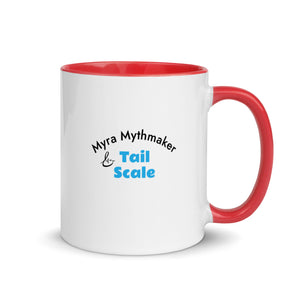 Myra Mythmaker & Tail Scale -- Mug with Color Inside