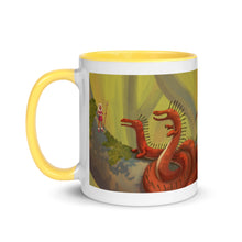 Load image into Gallery viewer, Myra Mythmaker &amp; Tail Tangle -- Mug With Color Inside