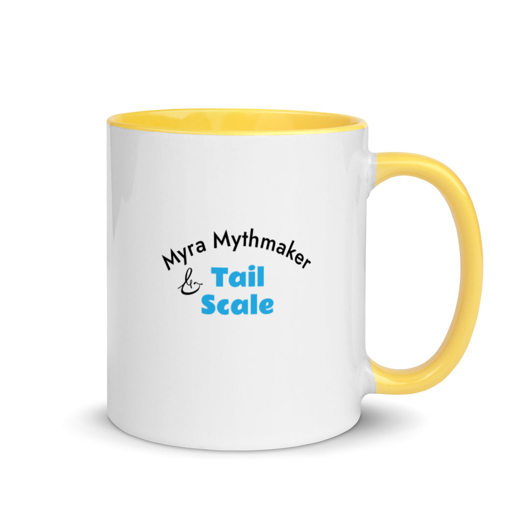 Myra Mythmaker & Tail Scale - Mug with Color Inside