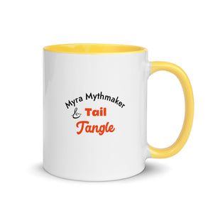 Myra Mythmaker & Tail Tangle -- Mug With Color Inside