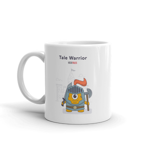 Tale Warrior | White Glossy Mug