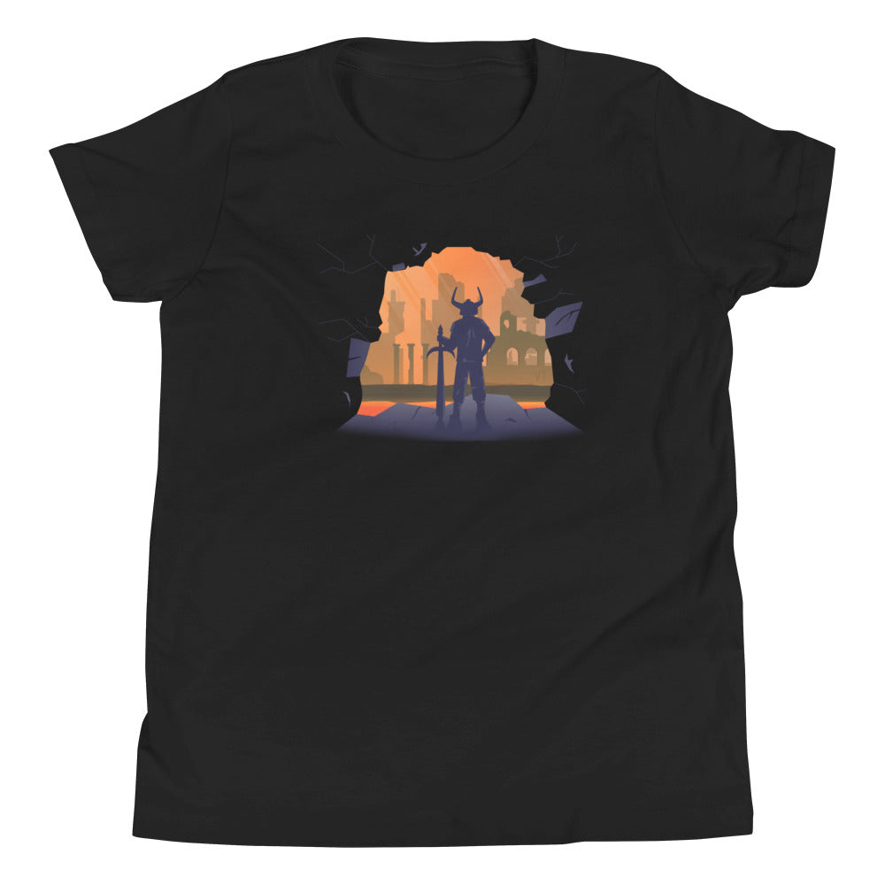 Volcanic Visitor - Kids Short Sleeve T-Shirt